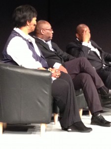 Session I Panel - Dr. Mae Jemison, Tom Adams, Tavis Smiley, Kanyi Maqubela, and Sheldon Gilbert