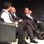 Session I Panel - Dr. Mae Jemison, Tom Adams, Tavis Smiley, Kanyi Maqubela, and Sheldon Gilbert