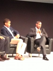 Session I Panel - Dr. Mae Jemison, Tom Adams, Tavis Smiley, Kanyi Maqubela, and Sheldon Gilbert