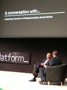 Hank Williams and Governor Deval Patrick